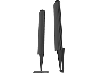 Bang&Olufsen Beolab 18 Speakers 3D Model preview