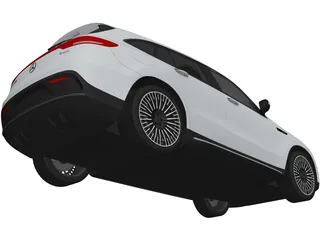 Mercedes-Benz EQC 400 (2020) 3D Model preview