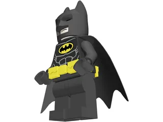 Lego Batman 3D Model preview