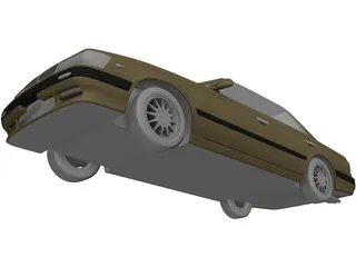 Nissan Laurel C33 (1991) 3D Model preview
