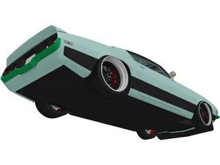 Chevrolet Camaro ProTouring (1970) 3D Model preview