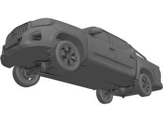 Maxus T60 Double Cab (2017) 3D Model preview