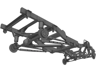 Suspension Independnt Lifted Kit 3D Model preview