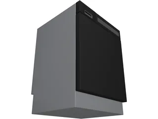 Miele Washing Mashine 3D Model preview