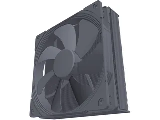 Noctua NH-L9 3D Model preview