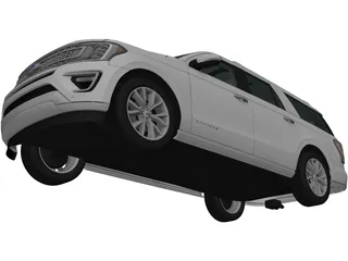 Ford Expedition (2017) 3D Model preview
