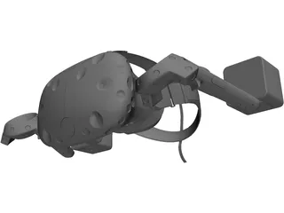 HTC Vive 3D Model preview