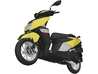 TVS Ntorq 125 (2018) 3D Model preview