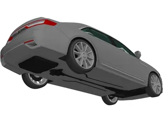 Lincoln Continental (2017) 3D Model preview