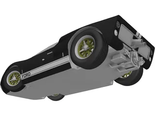 Ford GT40 3D Model preview