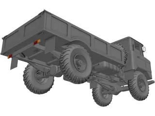 GAZ-66 3D Model preview