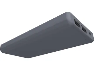 Blackweb Battery Pack 3D Model preview