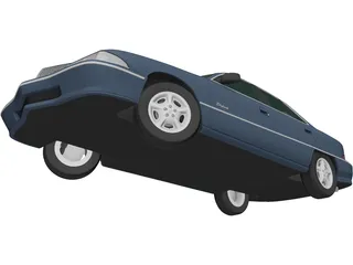 Buick Skylark Sedan (1995) 3D Model preview