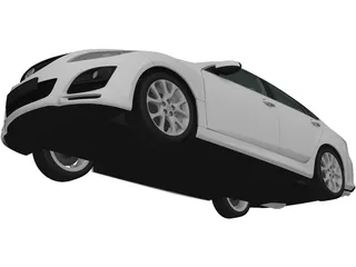 Mazda 6 Sedan (2011) 3D Model preview