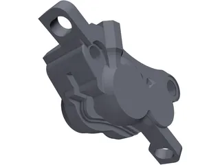 Shimano Zee Calliper 3D Model preview