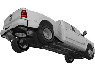 Dodge RAM 3500HD Limited (2020) 3D Model preview