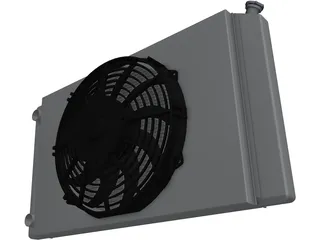 Radiator 3D Model preview