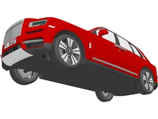 Rolls-Royce Cullinan (2019) 3D Model preview
