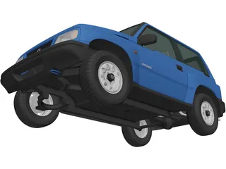 Suzuki Vitara (1989) 3D Model preview