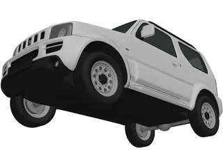 Suzuki Jimny (2012) 3D Model preview