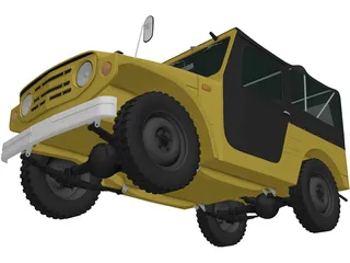 Suzuki Jimny (1970) 3D Model preview