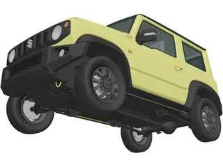 Suzuki Jimny (2019) 3D Model preview