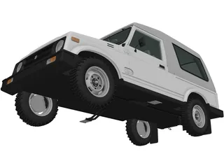 Suzuki Gypsy (2016) 3D Model preview