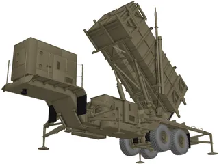 Patriot MIM-104 3D Model preview