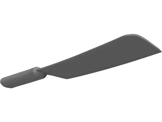 Meat Cleaver 3D Model preview