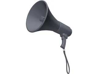 Megafone 3D Model preview