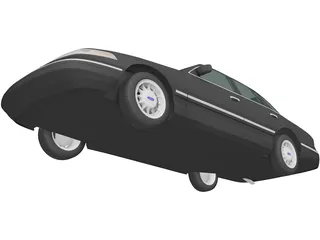 Ford Crown Victoria (1995) 3D Model preview