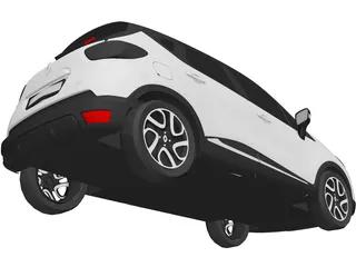 Renault Captur (2013) 3D Model preview