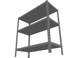 Basement Rack 3D Model preview