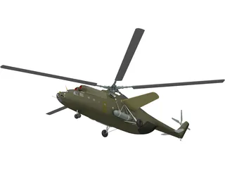 Mil Mi-6 Hook 3D Model preview