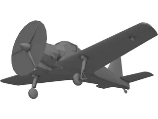 Percival P.56 Provost 3D Model preview