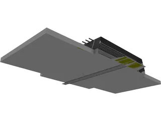 Star Wars Ship Hangar 3D Model preview