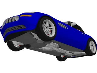 BMW Z8 Convertible 3D Model preview