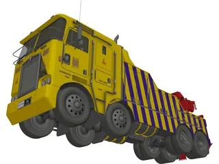 Kenworth Wrecker K100 3D Model preview