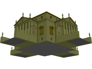 Villa Rotonda (Italy) 3D Model preview