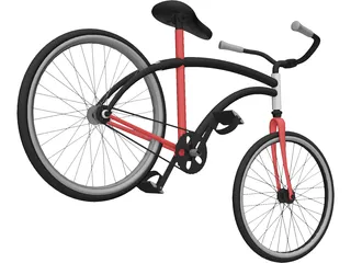 Bicycle 3D Model preview