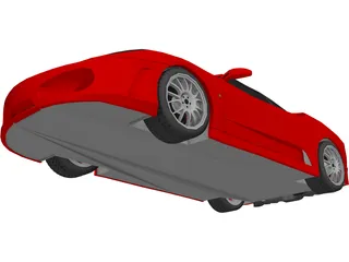 Ferrari F430 3D Model preview