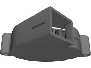 Radial Fan (57mm Pitch) 3D Model preview