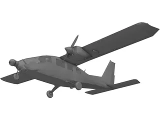 Vulcanair P.68 Observer 3D Model preview