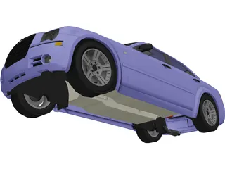 Chrysler 300C 3D Model preview