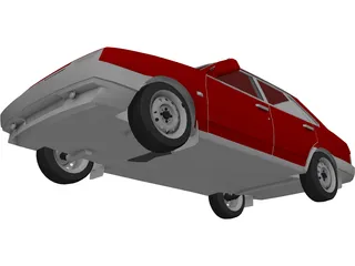 VAZ 21099 3D Model preview