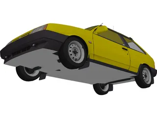VAZ 2108 3D Model preview