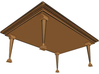 Table 3D Model preview