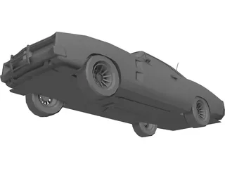 Dodge Charger (1969) 3D Model preview