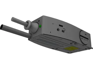 Laser Interferometer 3D Model preview