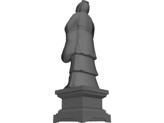 Kongfuzi 3D Model preview